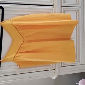 Yellow summer top